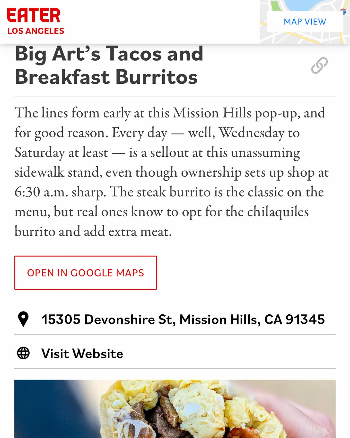 Eater LA feature